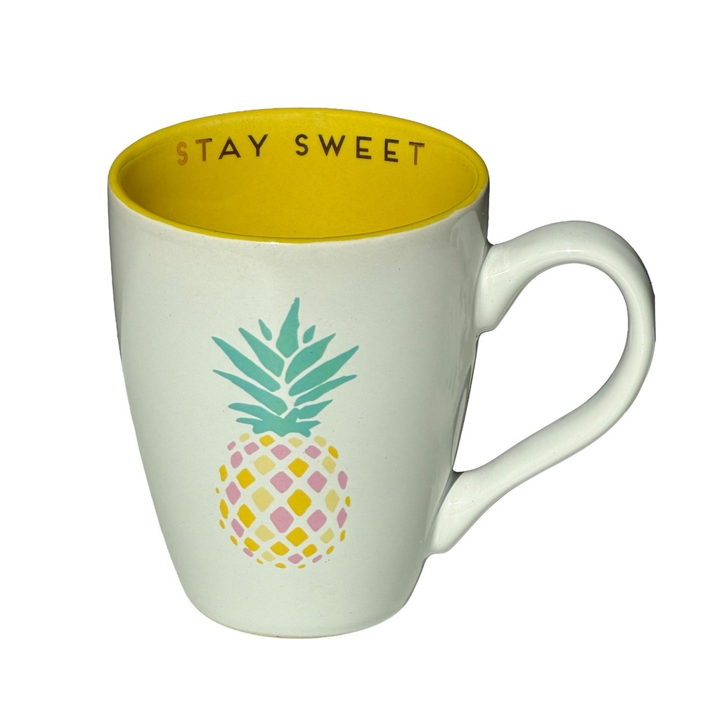 Stay Sweet Pineapple Coffee Mug Sheffield Cup Tropical Coastal Hawaiian